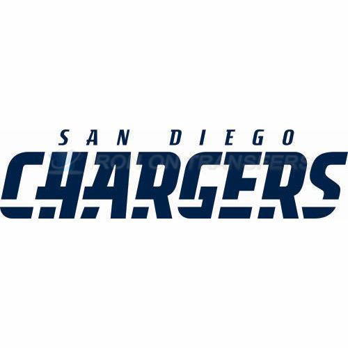 San Diego Chargers Iron-on Stickers (Heat Transfers)NO.721